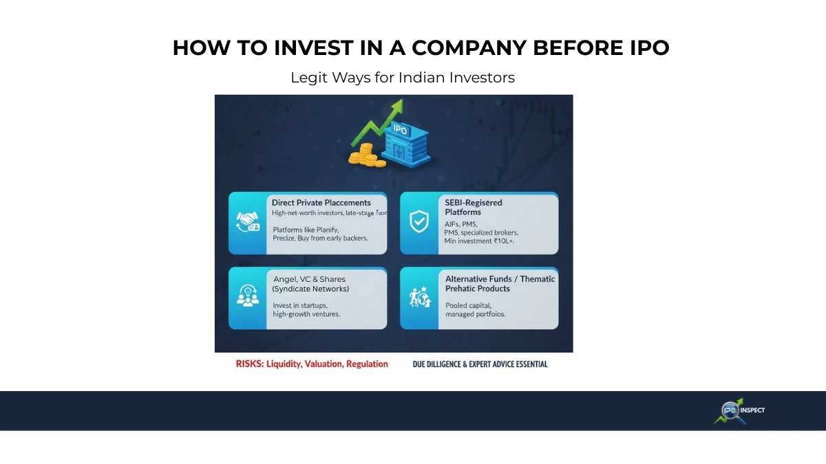 How to Invest in a Company Before IPO
