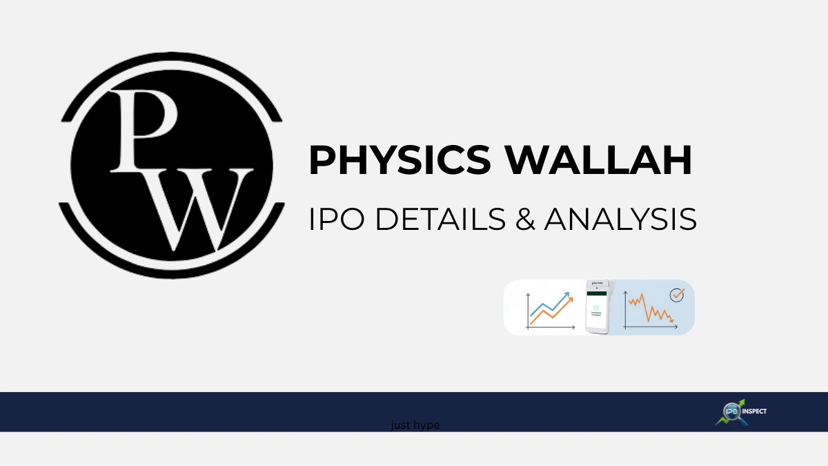 PhysicsWallah IPO Details