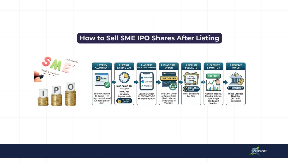 How to Sell SME IPO Shares After Listing
